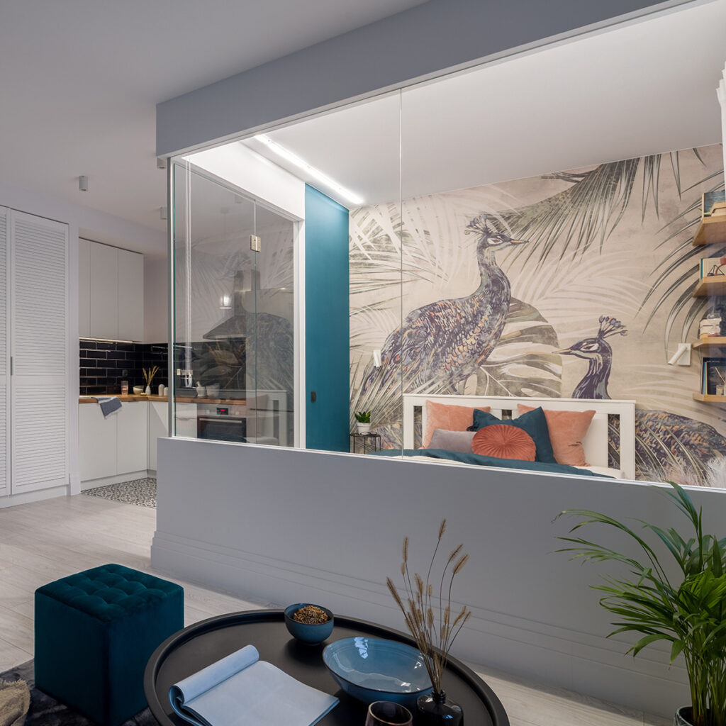 separation plexiglass chambre structurer studio