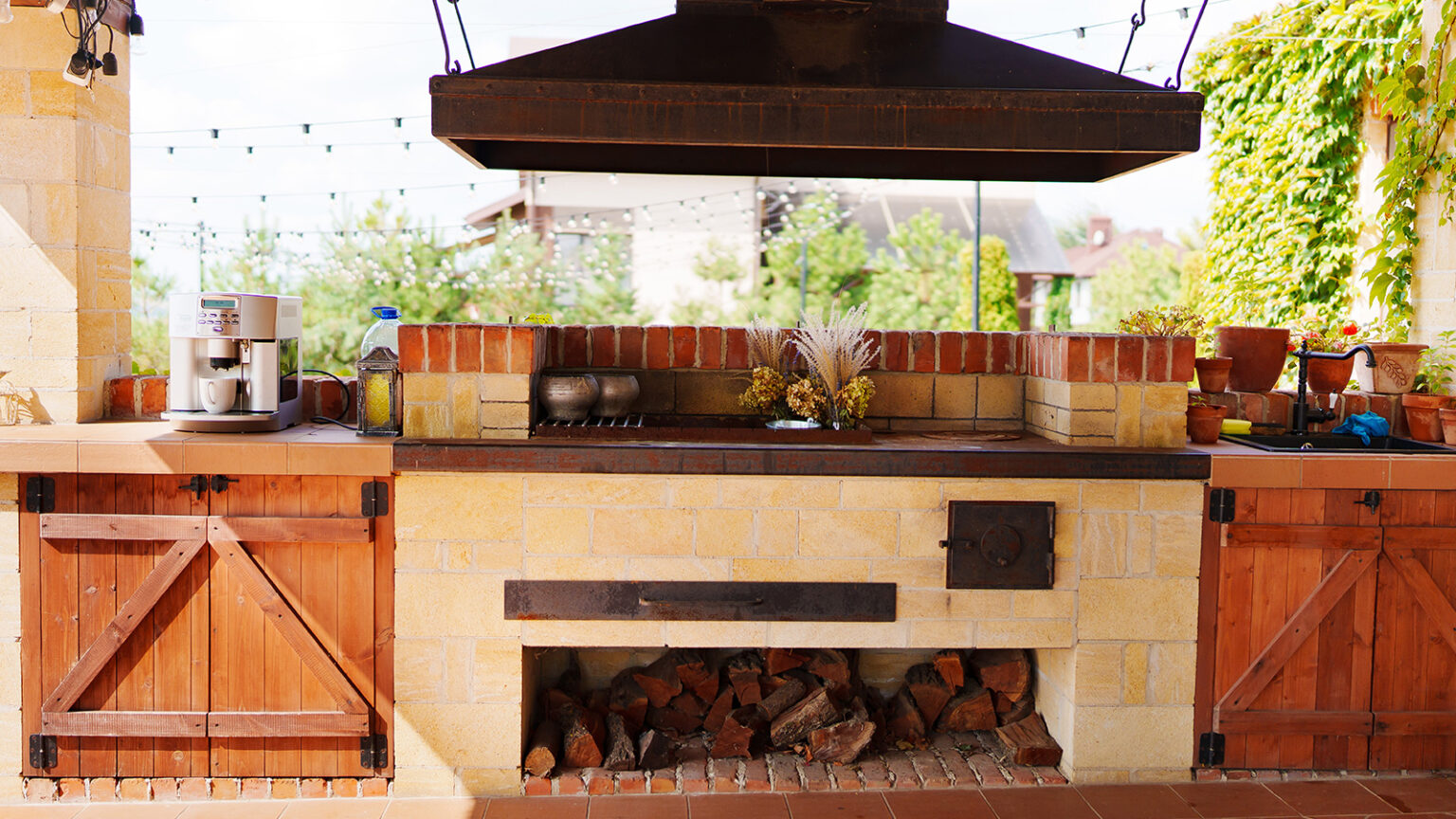 conseils amenagement cuisine exterieure hiver