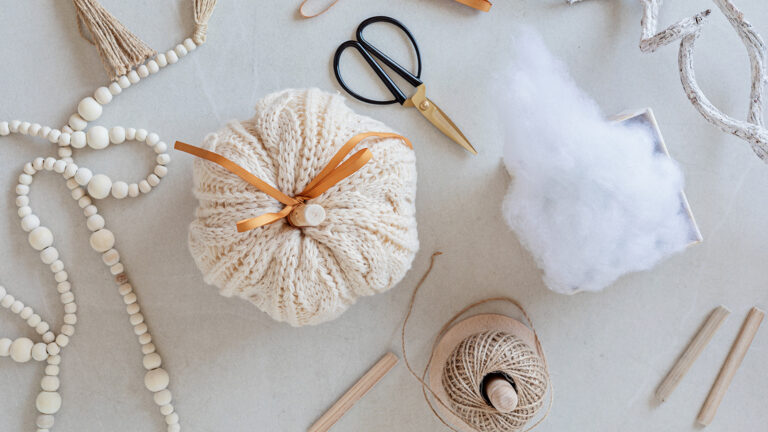 idees deco vieux deco avec pull laine