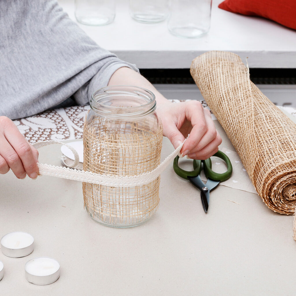 customisation bocal verre loisir creatif