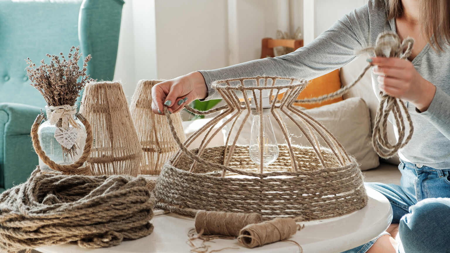 idees lampe design diy