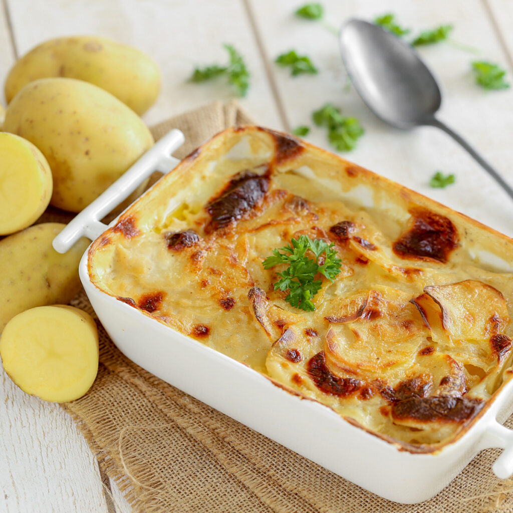gratin dauphinois dore