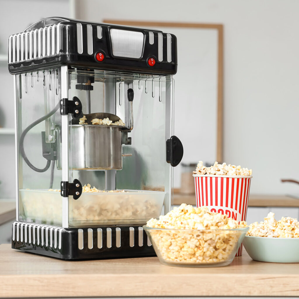 machine pop corn air chaud sans matiere grasse