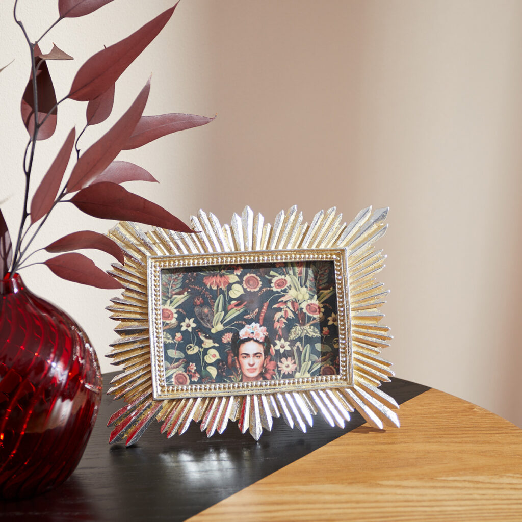 cadre or argent chic