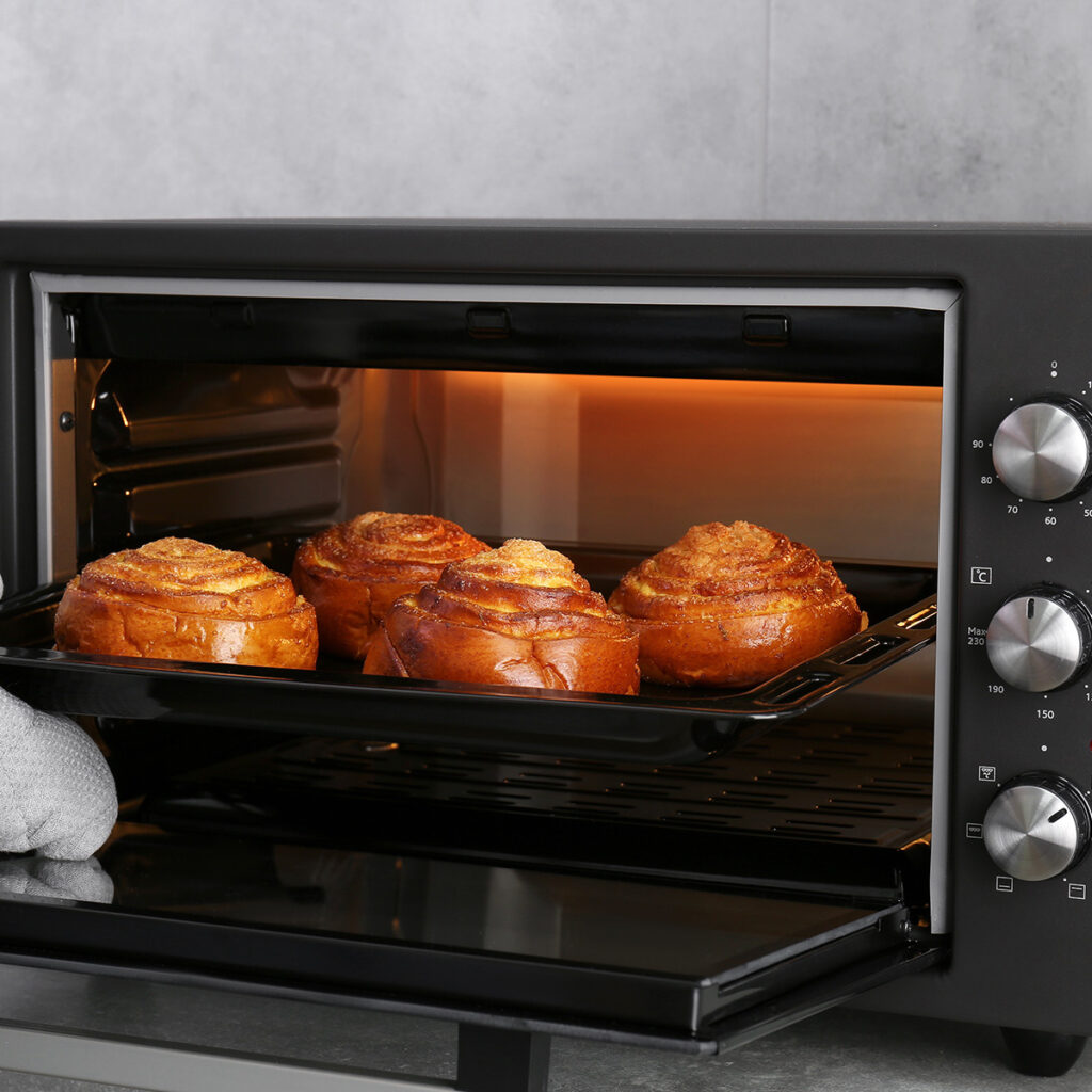 emplacement roules cannelle mini four