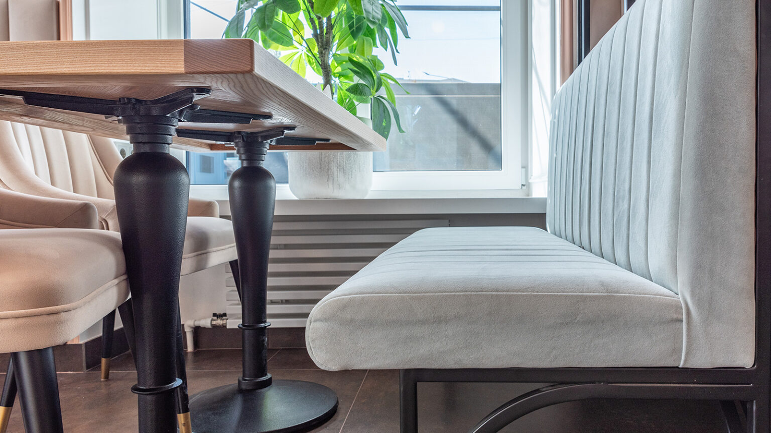 banquette coin repas confort