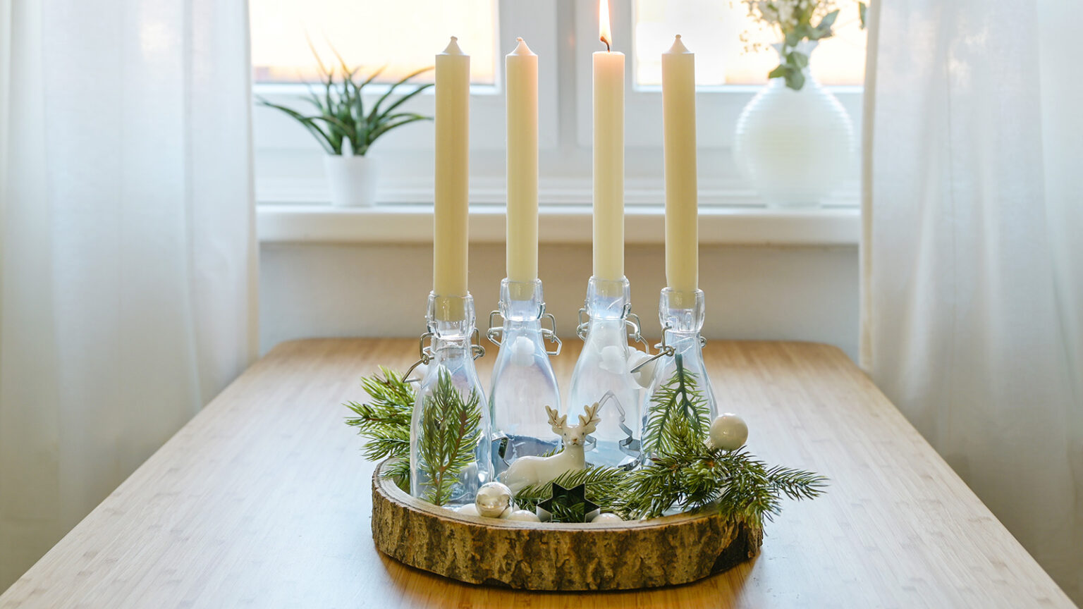 idees composition couronnes avent originales