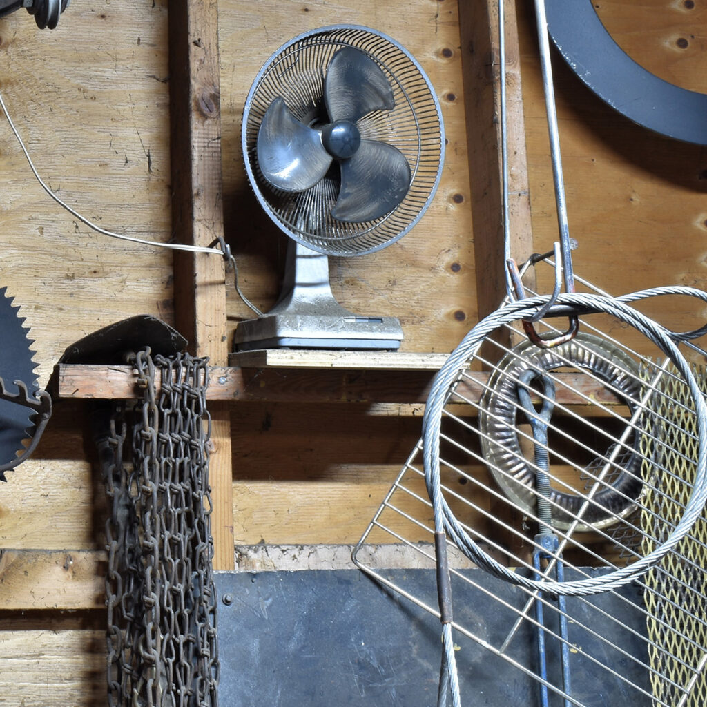 ventilateur oscillant garage humide