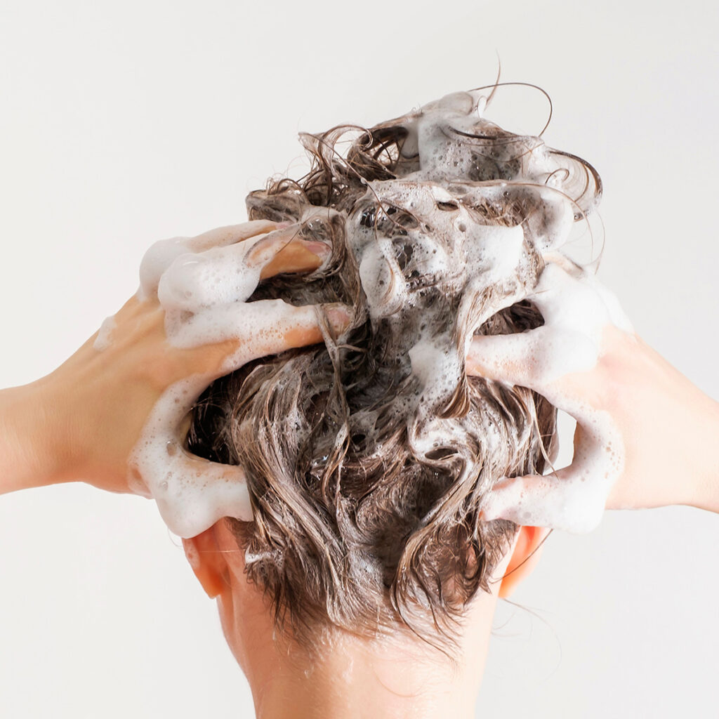 routine volume cheveux