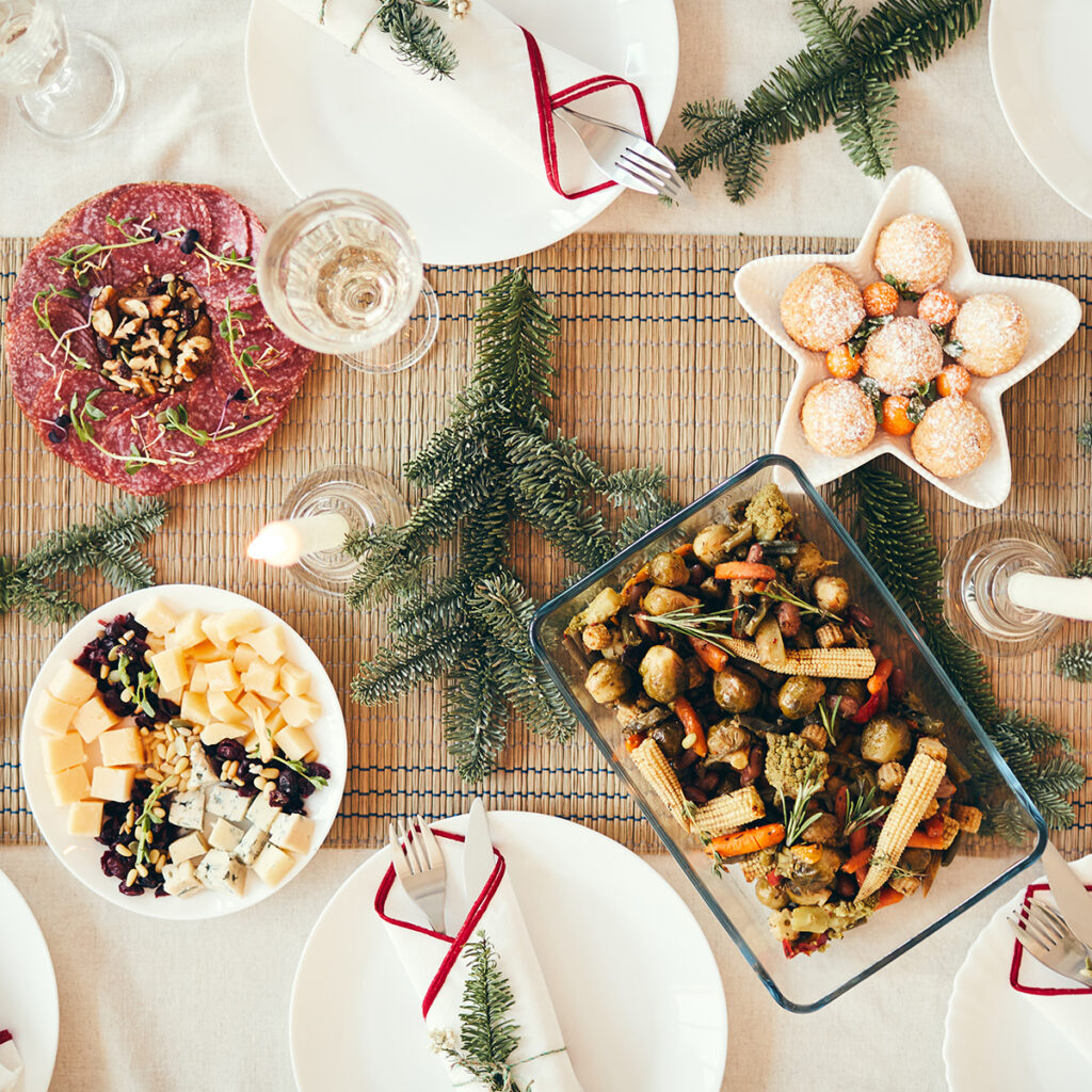 preparation menu repas noel entre amis