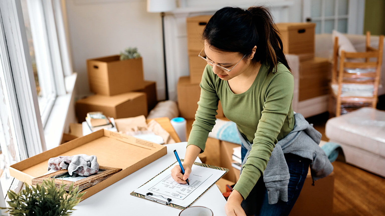 check list pour bien emmenager