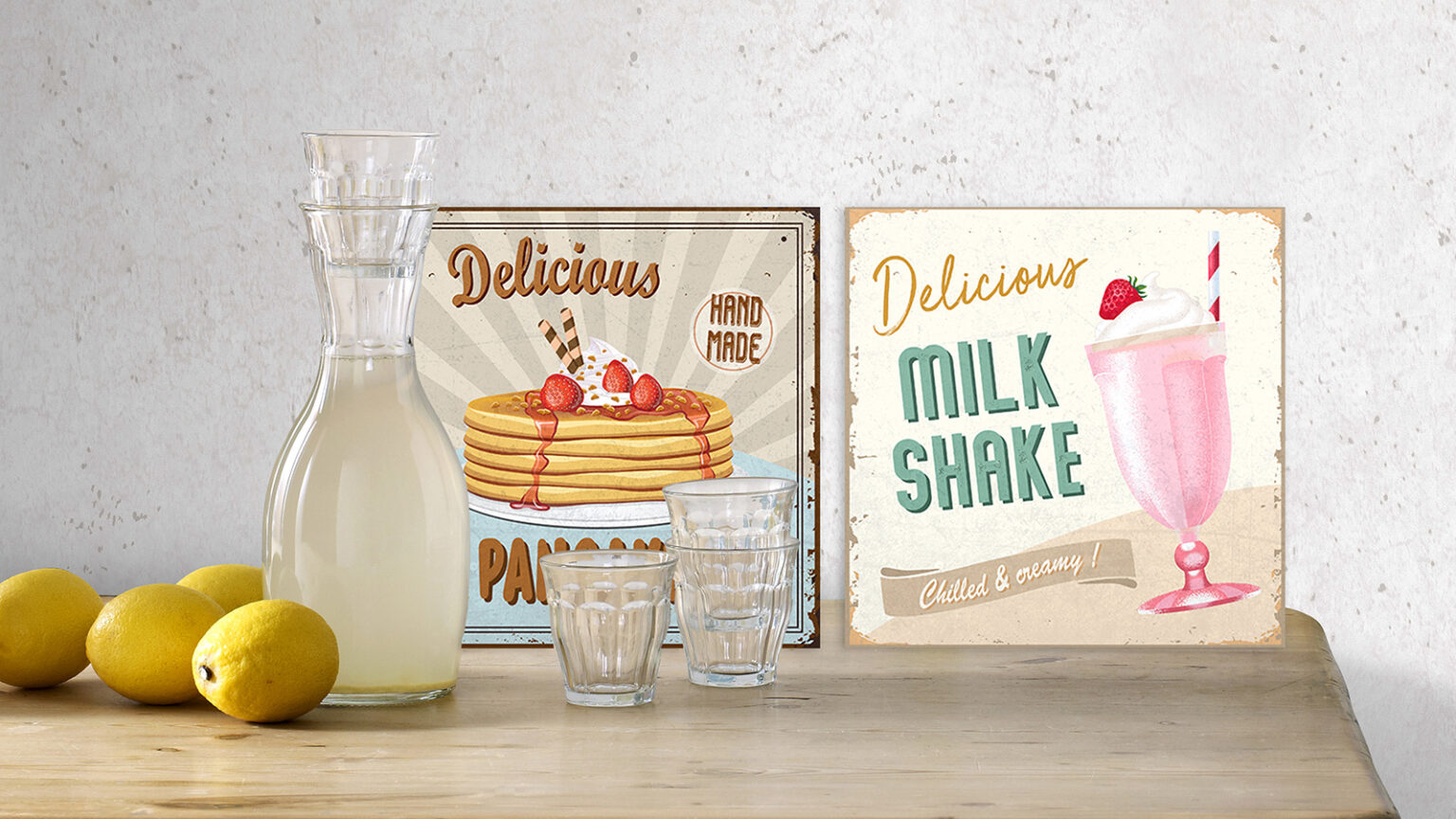 idees deco murale vintage