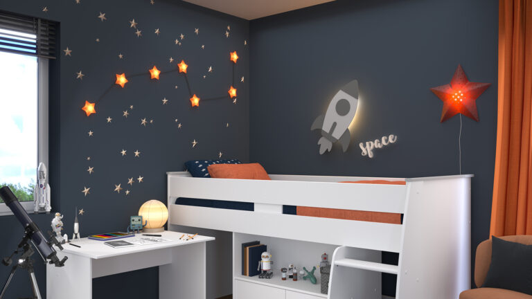 idees decoration murale chambre enfants