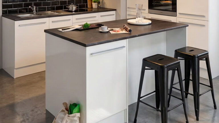 conseils pour placer ilot central petite cuisine