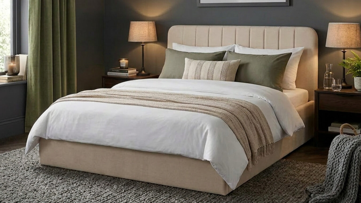 association equilibree gris beige decoration