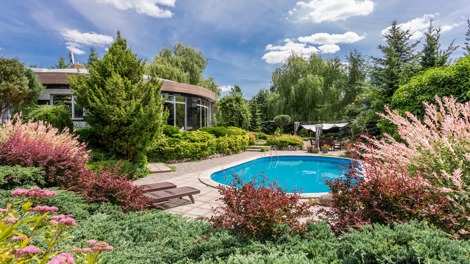 idees decoration plantes piscine